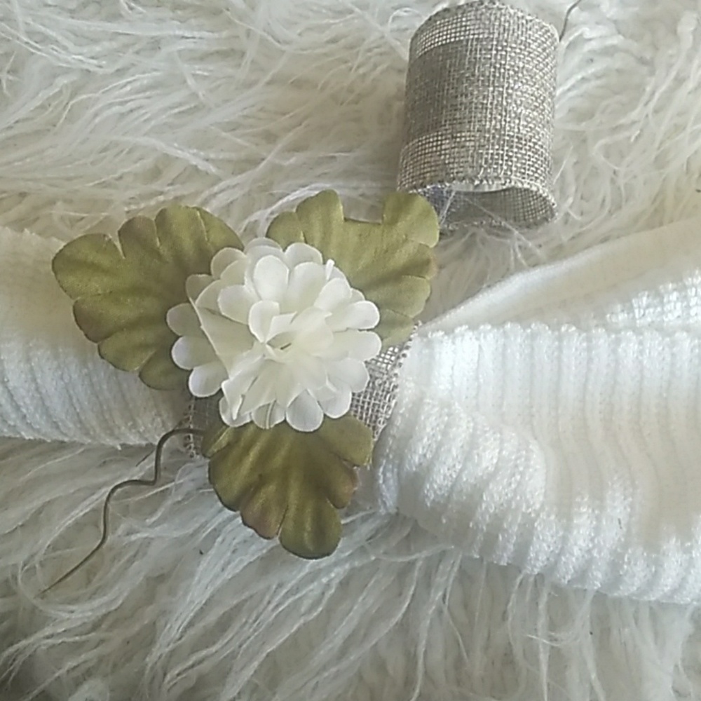 Handmade napkin rings